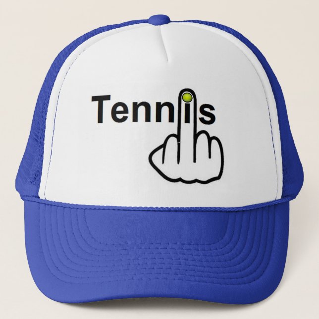 De Camionero Gorra Tennis Flip (Anverso)