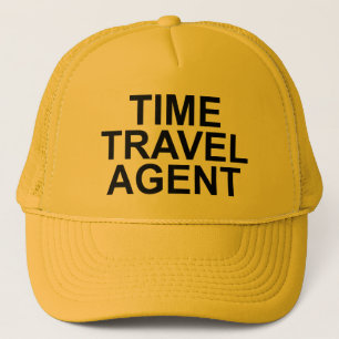 De Camionero gorra "Time Travel Agent"