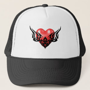 De Camionero Gorra Tribal del Corazón