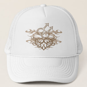 De Camionero Gorra tribal gay del corazón