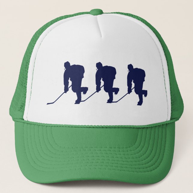 De Camionero Gorra Trick Green And Blue (Anverso)