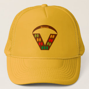 De Camionero Gorra Trucker amarilla NOEL CHOCOLAT BONBONS