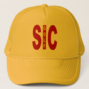 De Camionero Gorra Trucker amarilla SICILA GOLF