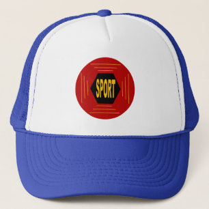 De Camionero Gorra trucker blanco/azul real OCCITANIE DEPORTE