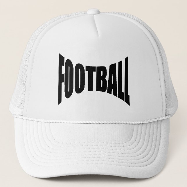 De Camionero Gorra trucker blanco FÚTBOL (Anverso)