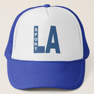 De Camionero Gorra trucker blanco/real LUISIANA DEPORTE los