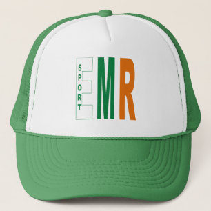 De Camionero Gorra trucker blanco/verde EMILIE ROMAGNA DEPORTE