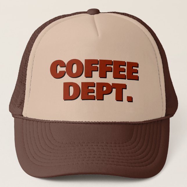 De Camionero Gorra Trucker Café™ (Anverso)