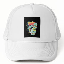 Gorra Trucker Gráfica Estilo Urbano Skate Retro Ha