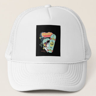De Camionero Gorra Trucker Gráfica Estilo Urbano Skate Retro Ha