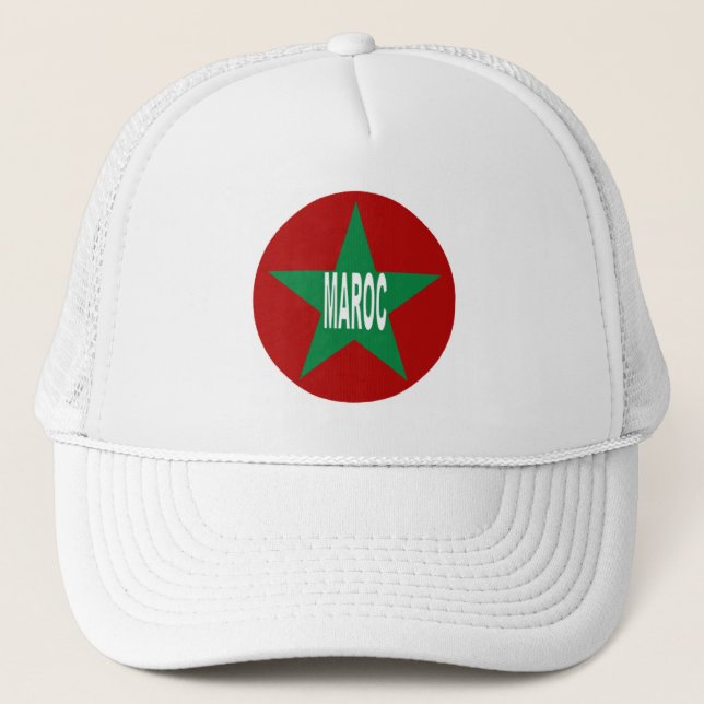 DE CAMIONERO GORRA TRUCKER MARRUECOS (Anverso)