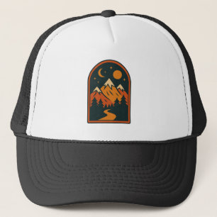 De Camionero Gorra Trucker Paisaje Celestial