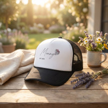 Gorra Trucker Personalizada para Mamá EST. Año
