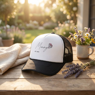 De Camionero Gorra Trucker Personalizada para Mamá EST. Año