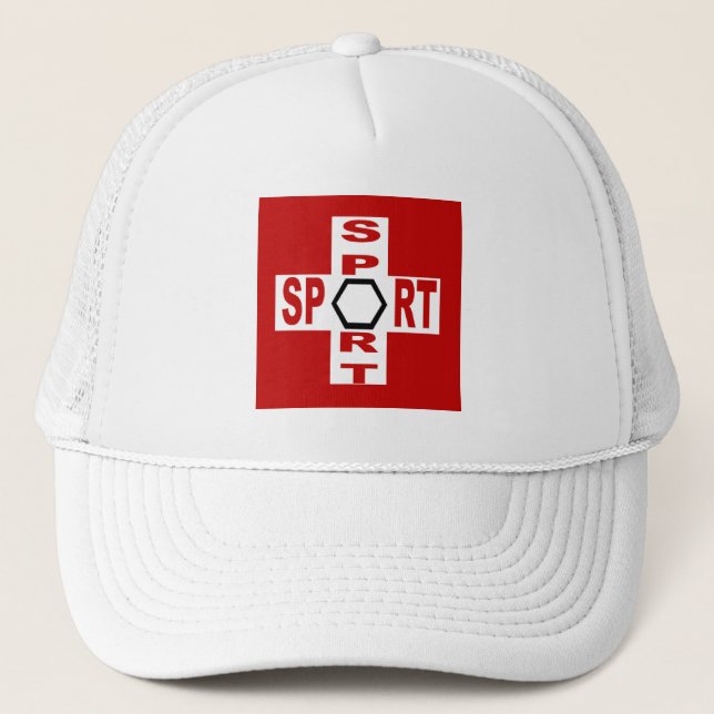 DE CAMIONERO GORRA TRUCKER   SUIZA DEPORTE (Anverso)