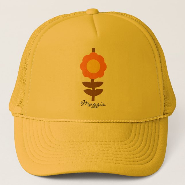 De Camionero Gorra Trucker Sunny Bloom (Anverso)