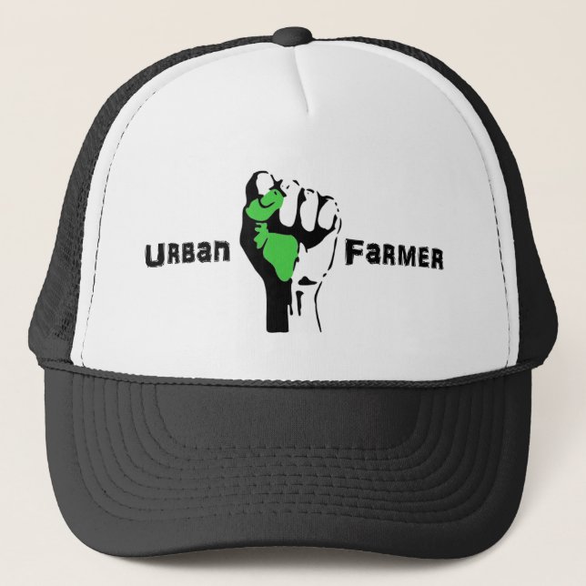 De Camionero Gorra urbano del granjero (Anverso)