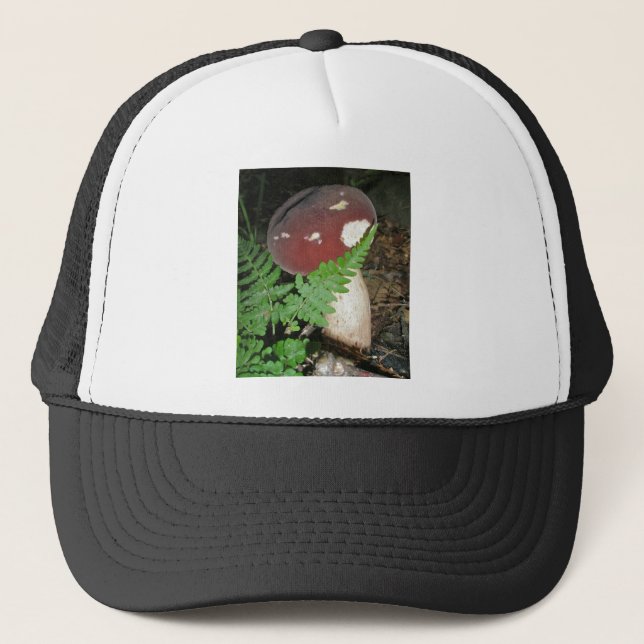 De Camionero Gorra Velvet Mushroom (Anverso)