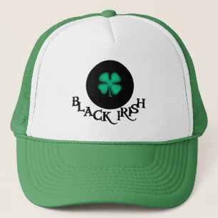 De Camionero Gorra verde del círculo irlandés negro