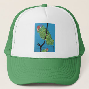 De Camionero gorra verde del loro