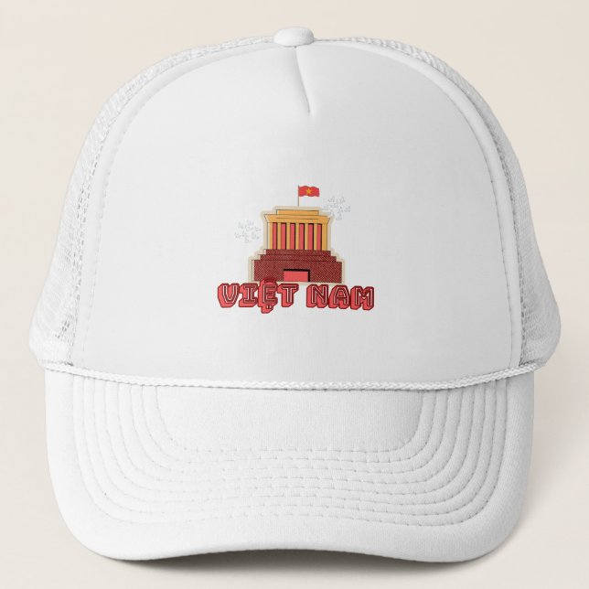 De Camionero GORRA VIETNAM - Mausoleo Ho Chi Minh (Anverso)