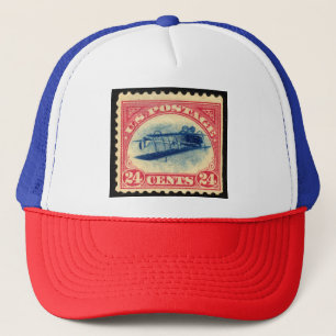 De Camionero Gorra Vintage 24c Inverted Jenny Trucker