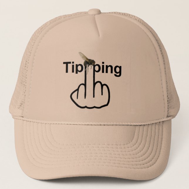 De Camionero Gorra Volando Tips Flip (Anverso)