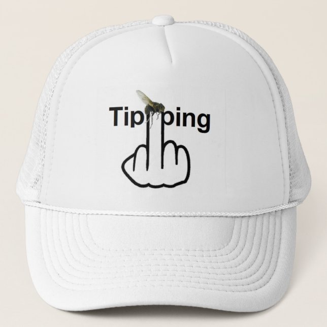 De Camionero Gorra Volando Tips Flip (Anverso)