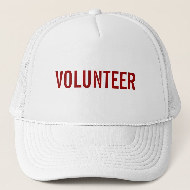 De Camionero Gorra voluntario (Anverso)