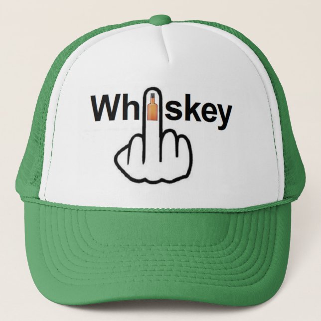 De Camionero Gorra Whiskey Flip (Anverso)