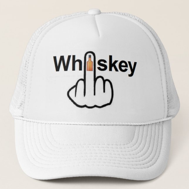 De Camionero Gorra Whiskey Flip (Anverso)