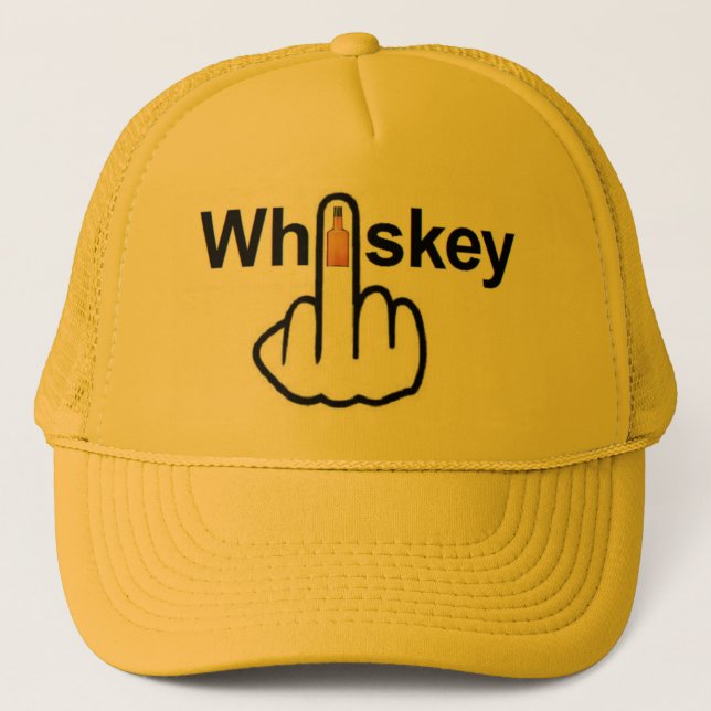 De Camionero Gorra Whiskey Flip (Anverso)