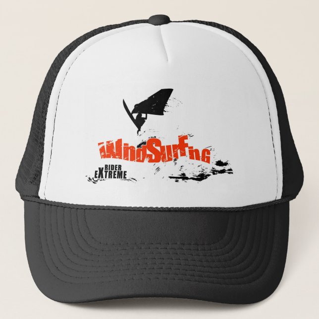 De Camionero Gorra Windsurfing (Anverso)