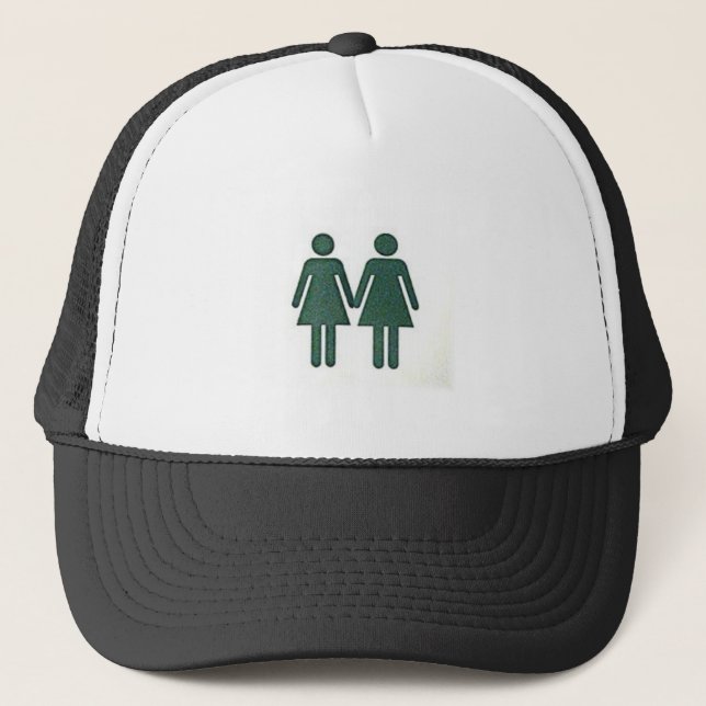 De Camionero gorra woman2 (Anverso)