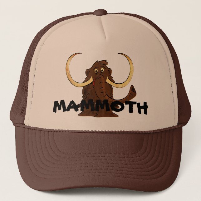 De Camionero Gorra Wooly Mammoth (Anverso)