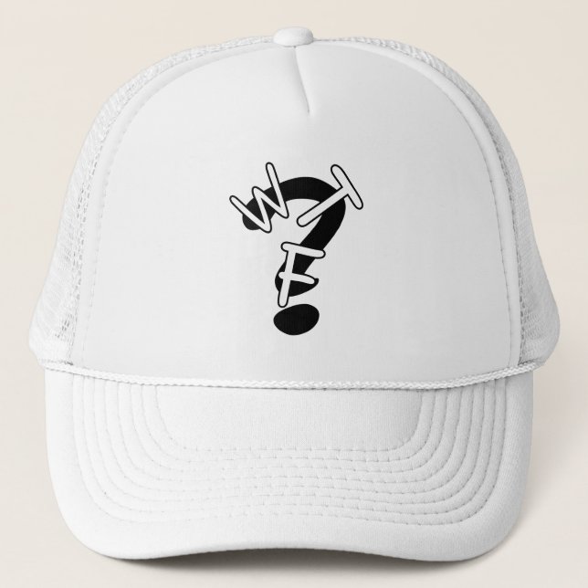 De Camionero Gorra WTF (Anverso)