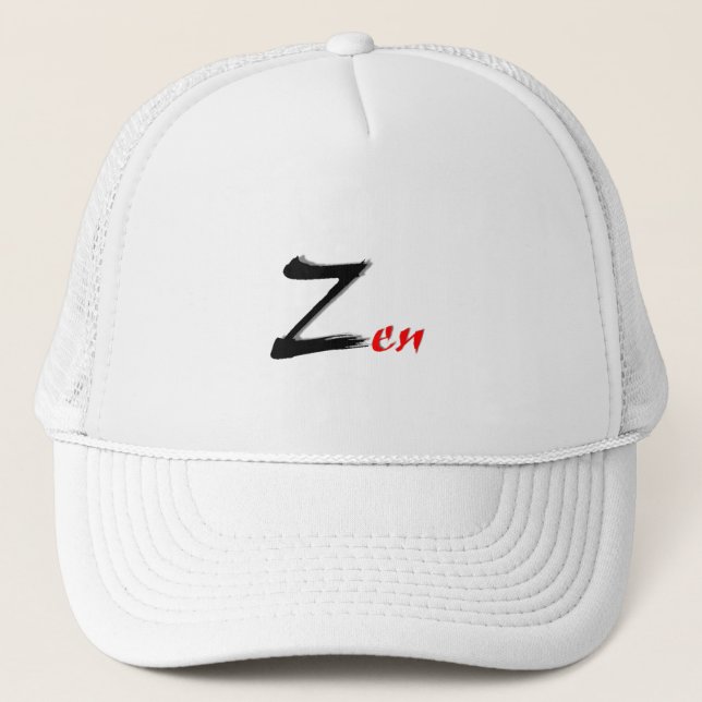 De Camionero Gorra Zen (Anverso)