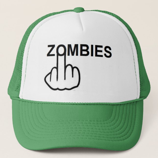 De Camionero Gorra Zombies Flip (Anverso)