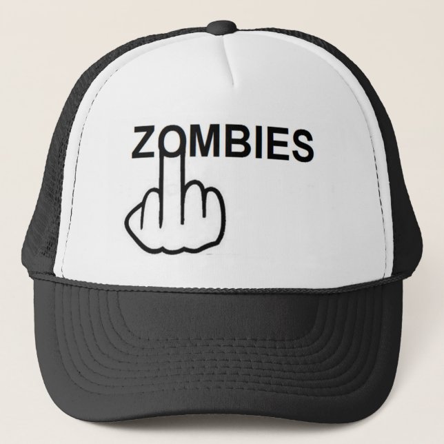 De Camionero Gorra Zombies Flip (Anverso)