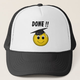 De Camionero Graduación divertida Emoji Gorra "Hecho"