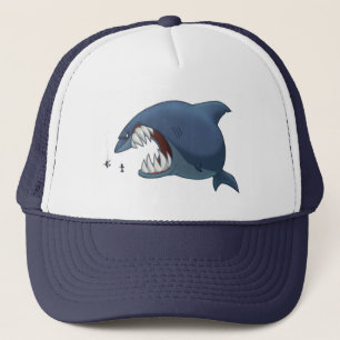 De Camionero Gran gorra del tiburón blanco