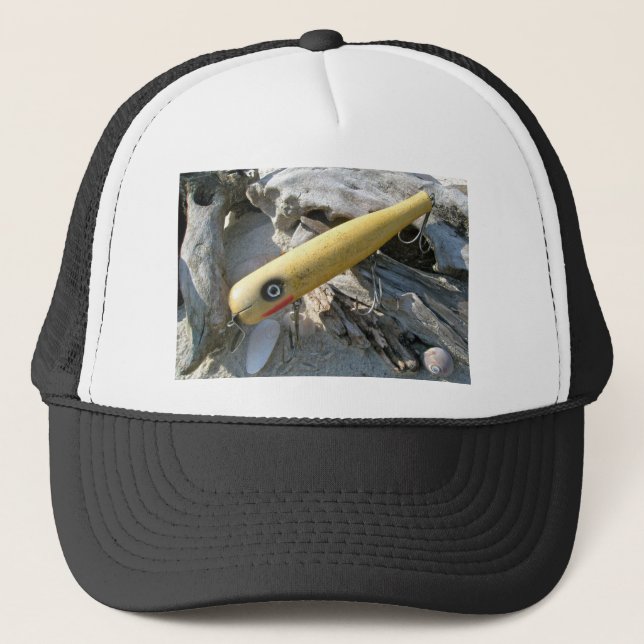 De Camionero Gran Gorra Snook Vintage Lure (Anverso)