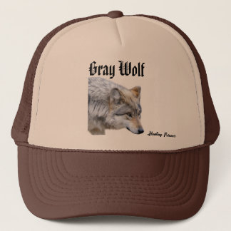 De Camionero Gray Wolf gorra