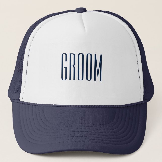 De Camionero Groom Gorra (Anverso)