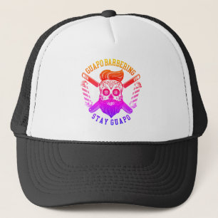 De Camionero Guapo Barbering Arcoiris desvanece Tucker Gorra