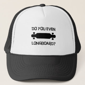 De Camionero ¿Hace usted incluso Longboard? Gorra
