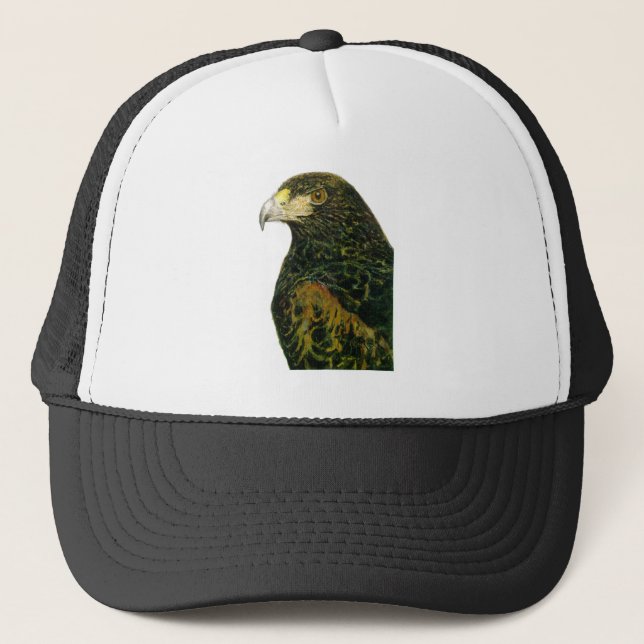De Camionero Harris Hawk el gorra (Anverso)