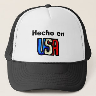 De Camionero Hecho en Estados Unidos Gorra