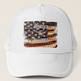 De Camionero Hermosa América- Gorra Patriótica WW