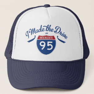 De Camionero Hice el Gorra Drive Interstate 95